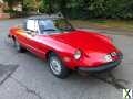 Photo Alfa Romeo Spider 2.0 Convertible 1979 Classic American Import MOT & Tax exempt