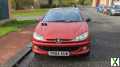 Photo Peugeot 206 1.6 CC Allure 2dr CONVERTIBLE Manual 2004 RED