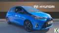 Photo 2018 Toyota Yaris 1.5 VVT-i Blue Bi-tone 5dr Petrol Hatchback Hatchback Petrol M