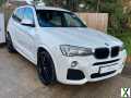 Photo 2014 14 BMW X3 2.0 20d M Sport Auto xDrive Euro 6 White 4WD Oyster Leather