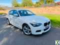 Photo 2014 BMW 1 SERIES 118D M SPORT 6 MANUAL 5DR DIESEL WHITE START STOP