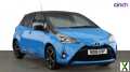 Photo 2018 Toyota Yaris 1.5 VVT-i Blue Bi-tone 5dr Hatchback Petrol Manual