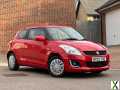 Photo SUZUKI SWIFT 2015 1.2 PETROL LONG M.O.T RED MANUAL 3DR SERVICE HISTORY LONG M.O.T GOOD CONDITION