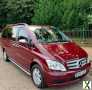 Photo 2011 MERCEDES BENZ VIANO INDIVIDUAL CHERRY RED LONG WHEEL 2.2 AMBIENT 8 SEATER!