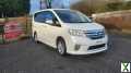 Photo Nissan serena c26 2.0 automatic in white 8 seater fresh japanese import 2011