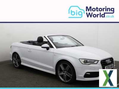 Photo 2015 Audi A3 Cabriolet 2.0 TDI S line Convertible 2dr Diesel Manual Euro 6 (s/s)