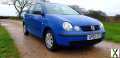 Photo *AUTOMATIC* 2002 VW POLO 1.4 PETROL IN BLUE, LOW MILES, NEW TIMING BELT