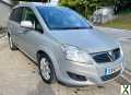 Photo VAUXHALL ZAFIRA DESIGN 1.6 PETROL **7 SEATER** 2010