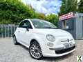 Photo 2015 FIAT 500 CULT 3 DOOR DIGITAL DISPLAY RED LEATHER SEATS 12 MONTHS BREAKDOWN