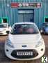 Photo Ford KA 1.25L 3 Door Hatchback 2009 59 plate Desireable White Paint with Black Alloys 1 Years MOT