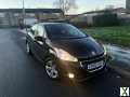 Photo PEUGEOT 208 BLACK PETROL MANUAL FULL SERVICE HISTORY