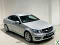 Photo MERCEDES-BENZ C-CLASS C220 CDI AMG SPORT AUTO 2 DOOR COUPE 2013 W204 SILVER C250