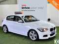 Photo 2014 WHITE BMW 1 SERIES 118d M Sport 5dr Step Auto DIESEL