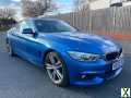 Photo BMW 4 SERIES 420d M SPORT AUTO COUPE ESTORIL BLUE ULEZ FREE PRONAV FULLY LOADED