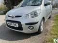 Photo 2010 Hyundai i10 1.2 Comfort 5dr Petrol Manual Silver Hatchback 5 Door HATCHBACK