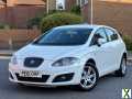 Photo SEAT LEON S COPA LOW MILEAGE 60,000 1.6 DIESEL LOW MILEAGE MANUAL 2011 HATCHBACK WHITE 5DR LONG MOT