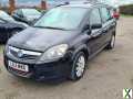 Photo Vauxhall Zafira 1.6i VVTi 7 Seater Exclusive MPV Air Con Aux-in PAS ABS TC EW