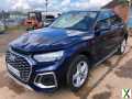 Photo 2022 22 AUDI Q5 40 TDI Quattro S Line 5dr S Tronic DAMAGED SALVAGE REPAIRABLE