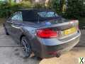 Photo 2021 70 BMW 2-SERIES 218 CONVERTIBLE 1.5 AUTO SPORTS DAMAGED REPAIRABLE SALVAGE