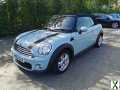 Photo MINI 1.6 ONE CONVERTIBLE 2dr petrol 6 speed manual euro5