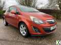 Photo 2013 Vauxhall Corsa 1.2i Ecoflex 16v Sxi Hatchback 1.2 Hatchback Petrol Manual