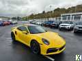 Photo 2023 23 PORSCHE 911 TURBO S 992 PDK Auto Coupe 641hp under 1,000 miles Yellow