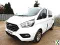 Photo 2021 71 REG FORD TRANSIT CUSTOM 320 LIMITED DIESEL VAN DAMAGED SALVAGE