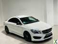 Photo MERCEDES-BENZ CLA 180 AMG SPORT WHITE *ULEZ OK* PETROL 2015 MANUAL 4 DOOR COUPE