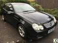 Photo Mercedes Benz C160 1.8  Year MOT  Ulez Free  C Class Coupe  Full Service History  Black