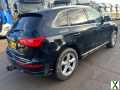 Photo 2015 AUDI Q5 SPORT QUATTRO 3.0 BLACK AUTO SUV DAMAGED SALVAGE