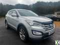 Photo 2013 HYUNDAI SANTA FE 2.2 CRDi STYLE 4X4 AUTO SILVER AUTOMATIC DIESEL SUV 70K