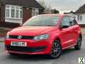 Photo VOLKSWAGEN POLO S 2010 1.2 PETROL HPI CLEAR TWO KEYS SERVICE HISTORY 3DR RED MANUAL