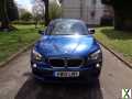 Photo BMW X1 X DRIVE 2.0 MANUAL BLUE LEATHER PHONE FSH AUX USB ROOF RAILS EGR BATTERY