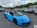 Photo 2016 66 LAMBORGHINI HURACAN LP 610-4 SPYDER 5.2 610hp in Blue Cepheus Metallic