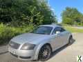 Photo AUDI TT 1.8 T QUATTRO 180 BHP 2001 REG SILVER COUPE MOT DECEMBER 2024 LOW INSURANCE 38+MPG