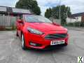 Photo FORD FOCUS 1.0 EcoBoost 125 Zetec 5dr, Red, only 1 former keeper, Good history