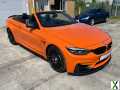 Photo 2019 BMW M4 M4 2dr DCT [Competition Pack] Individual Fire Orange CONVERTIBLE Petrol Automatic