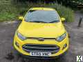 Photo Yellow 65 plate FORD ECOSPORT TURBO 998cc 5 door hatchback only 79k miles