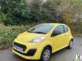 Photo PEUGEOT 107 1.0 ACCESS 62 REG YELLOW 3 DOOR 1 OWNER MOT JANUARY 6TH 2025 FREE TAX £0