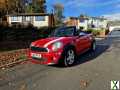 Photo 2012 Mini Cooper 1.6 Petrol 6 speed manual Convertible in Chilli Red