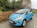 Photo FORD KA 1.2 STYLE 09 REG BLUE TIMING BELT REPLACED MOT JULY 26TH 2025 TAX £35 YEAR 50+MPG