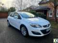 Photo Vauxhall Astra 23,000 Miles, 1.6, 2013. Facelift. White. Manual. Sat Nav, ULEZ, Parking Sensors