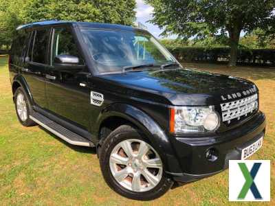 Photo 2013 63 Land Rover Discovery 4 HSE SDV6 Auto Black Diesel 2 Owners MOT 2024 80K