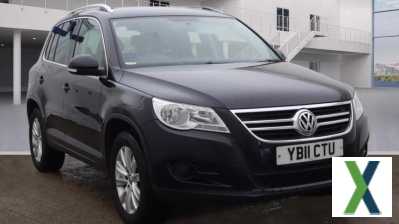 Photo VOLKSWAGEN VW TIGUAN 2.0 TDi 140 4M Match 5dr SUV BLACK FSH 1 OWNER LONG MOT