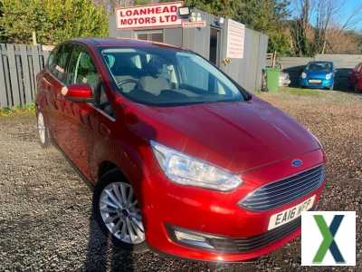 Photo 2016 AUTOMATIC LOW MILEAGE FORD CMAX 1.5 TDCI 12 MONTHS MOT 6 MONTHS WARRANTY
