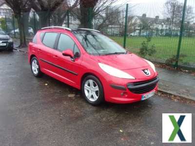 Photo Peugeot 207 SW 1.4 VTi S Estate 5dr Petrol Manual 2007 (57 reg) cheap to run