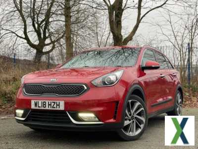 Photo 2018 18 KIA NIRO 1.6 3 5D 104 BHP+2 KEYS+HISTORY+1 FORMER KEEPER+PRIVACY GLASS