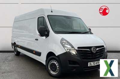 Photo 2020 Vauxhall Movano 3500 L3 FWD 2.3 Turbo D 135ps H2 Van Manual Medium Roof Va