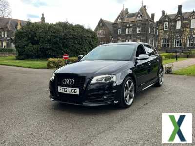 Photo AUDI S3 QUATTRO SPORTBACK BLACK EDITION 2012 FSH 1 OWNER *GTI/R32/BMW