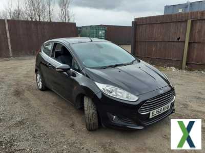 Photo 2009 Ford Fiesta Mk7 Zetec 1.25 Petrol Manual 3 Door Hatchback Black Cheap ULEZ